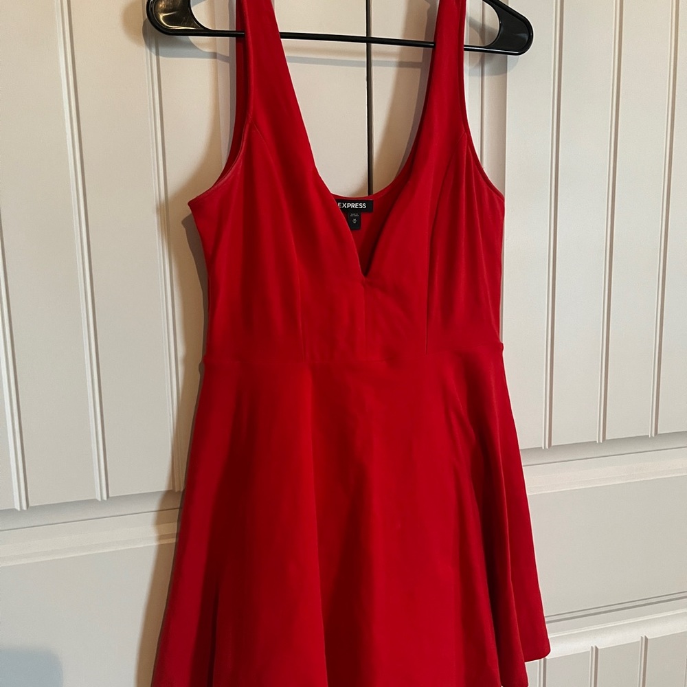 Express tank/ biker short dress